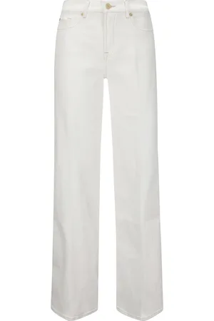 7 for all Mankind Mujer, Vaqueros, Blanco, Talla: W23