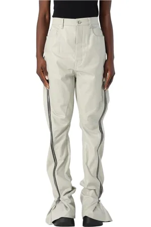 Rick Owens Mujer, Pantalones, Gris, Talla: W32