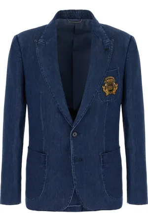 Dolce & Gabbana Hombre, Chaquetas, Azul, Talla: M