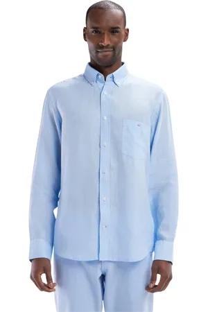 Eden Park Hombre, Camisas, Azul, Talla: M