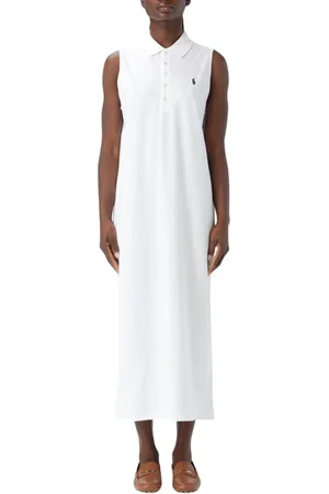 Ralph Lauren Mujer, Vestidos, Blanco, Talla: S