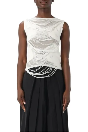 Maison Margiela Mujer, Camisetas, Blanco, Talla: M