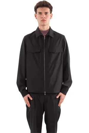 Biagio Santaniello Hombre, Chaquetas, Negro, Talla: L