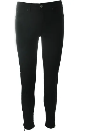 C.ro Mujer, Vaqueros, Negro, Talla: 6XL