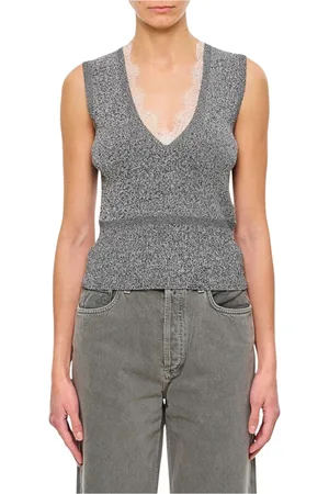 J.W.Anderson Mujer, Camisetas, Gris, Talla: L