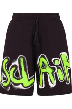 DISCLAIMER Hombre, Pantalones cortos, Negro, Talla: M