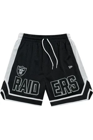 New Era Hombre, Pantalones cortos, Negro, Talla: XL
