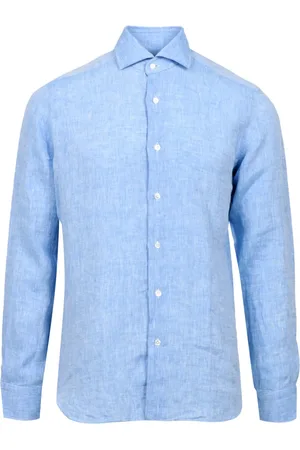 BARBA Hombre, Camisas, Azul, Talla: 3XL