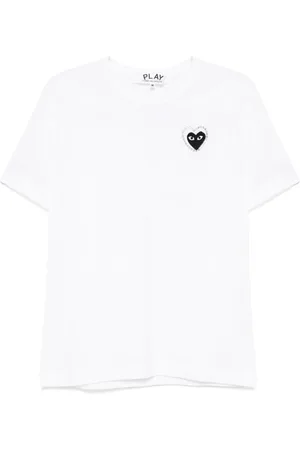 Comme des Garçons Mujer, Camisetas, Blanco, Talla: S