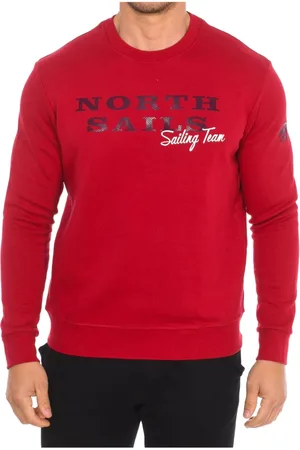 North Sails Hombre, Sudaderas, Rojo, Talla: 2XL