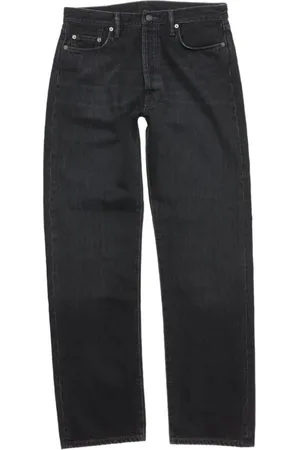 Acne Studios Hombre, Vaqueros, Negro, Talla: W33 L32