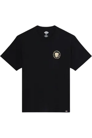Dickies Hombre, Camisetas, Negro, Talla: L