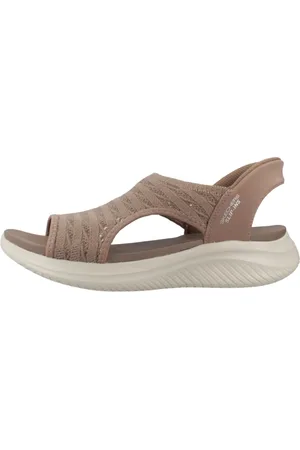 Skechers Mujer, Zapatos, Marrón, Talla: 39 EU