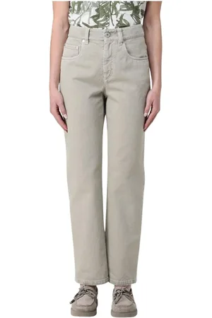 Brunello Cucinelli Mujer, Vaqueros, Gris, Talla: XL