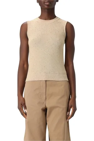 LORENA ANTONIAZZI Mujer, Jerseys, Amarillo, Talla: XS