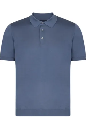 DRUMOHR Hombre, Camisetas, Azul, Talla: 2XL