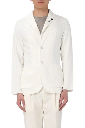 LARDINI Hombre, Chaquetas, Blanco, Talla: S