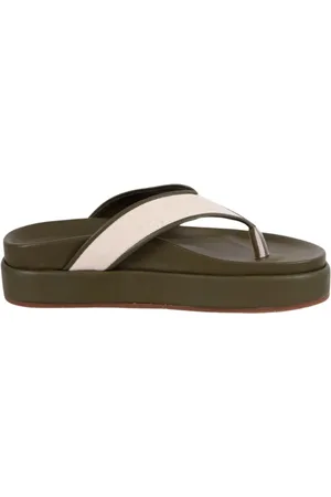 Ancient Greek Sandals Mujer, Zapatos, Verde, Talla: 36 EU