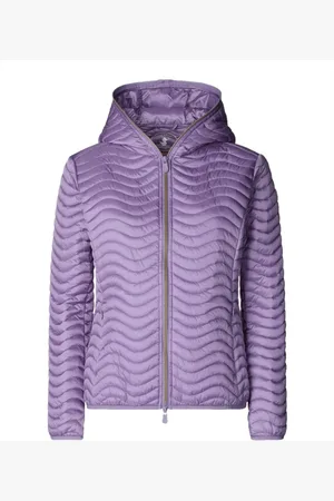 save the duck Mujer, Chaquetas, Púrpura, Talla: 2XL