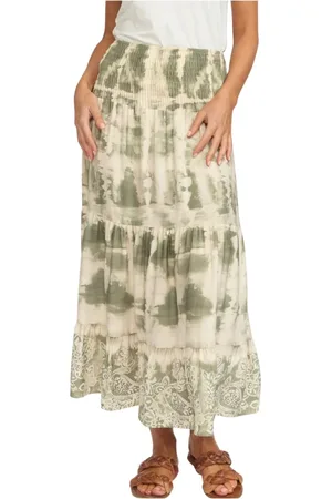 2-Biz Mujer, Faldas, Verde, Talla: S
