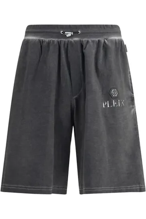 Philipp Plein Hombre, Pantalones cortos, Negro, Talla: L