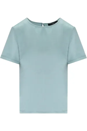 Max Mara Mujer, Camisetas, Azul, Talla: S