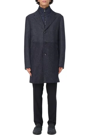 HUGO BOSS Hombre, Abrigos, Azul, Talla: XL
