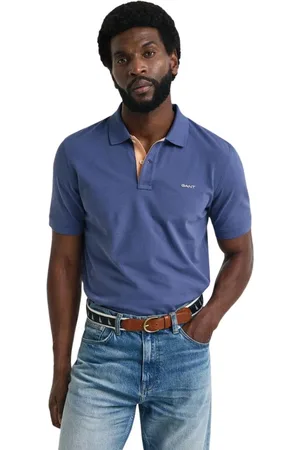 GANT Hombre, Camisetas, Azul, Talla: 3XL
