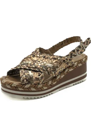 Pon´s quintana Mujer, Zapatos, Marrón, Talla: 37 EU