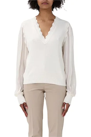 Twin-Set Mujer, Jerseys, Blanco, Talla: S