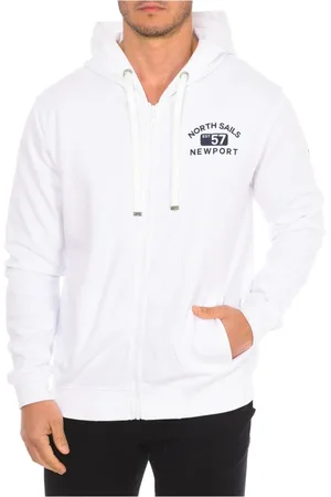 North Sails Hombre, Sudaderas, Blanco, Talla: 2XL