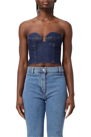 MAGDA BUTRYM Mujer, Camisetas, Azul, Talla: S