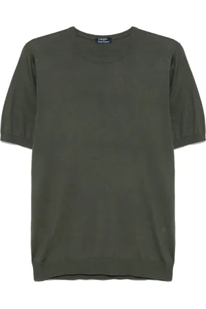BARBA Hombre, Camisetas, Verde, Talla: XL