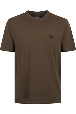 C.P. Company Hombre, Camisetas, Verde, Talla: S