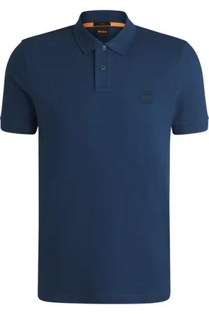 HUGO BOSS Hombre, Camisetas, Azul, Talla: L