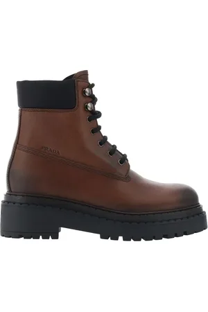 Prada Mujer, Zapatos, Marrón, Talla: 38 EU