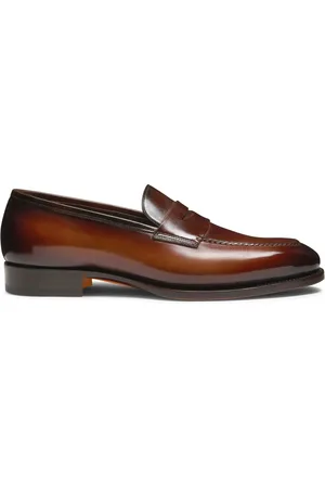 santoni Hombre, Zapatos, Marrón, Talla: 41 1/2 EU
