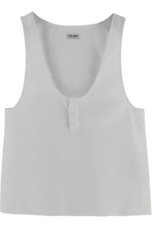 Saint Laurent Mujer, Camisetas, Blanco, Talla: L