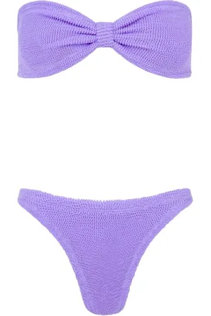 Hunza G Mujer, Trajes de baño, Púrpura, Talla: ONE Size