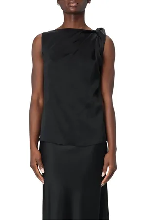 LIVIANA CONTI Mujer, Camisetas, Negro, Talla: M