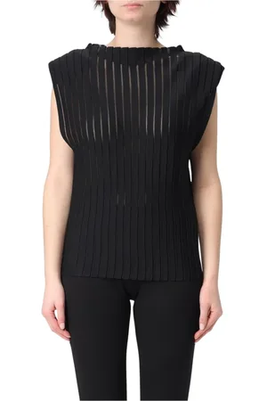 LIVIANA CONTI Mujer, Camisetas, Negro, Talla: M
