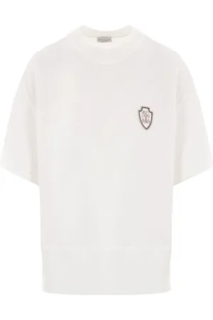 Brunello Cucinelli Mujer, Camisetas, Blanco, Talla: M