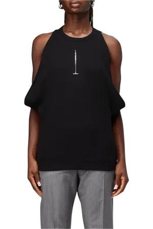Alexander McQueen Mujer, Camisetas, Negro, Talla: XS