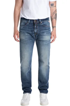 Replay Hombre, Vaqueros, Azul, Talla: W32