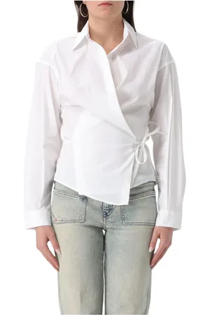 Diesel Mujer, Blusas y Camisas, Blanco, Talla: S
