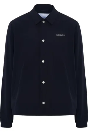 Les Deux Hombre, Chaquetas, Azul, Talla: L