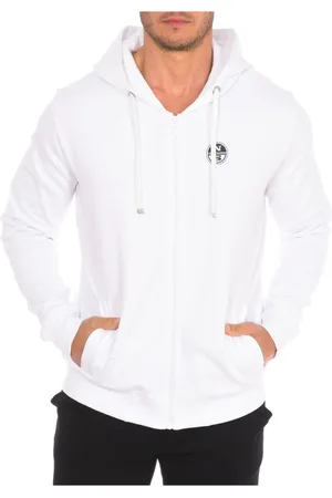 North Sails Hombre, Sudaderas, Blanco, Talla: S