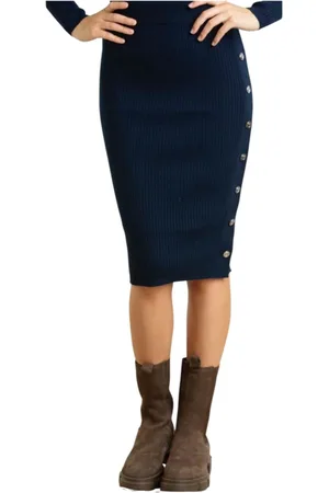 Pinko Mujer, Faldas, Azul, Talla: S