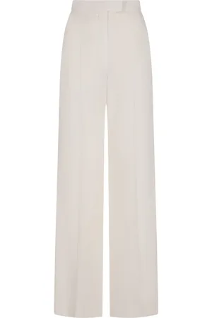 Alexander McQueen Mujer, Pantalones, Blanco, Talla: S
