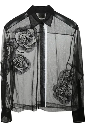 Des Phemmes Mujer, Blusas y Camisas, Negro, Talla: S